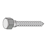 Hex Head Lag Screws Hex Head Lag Screws