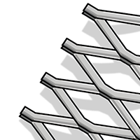 Raised Expanded Metal Sheets Raised Expanded Metal Sheets