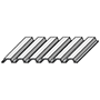 Type B (Wide Rib) Roof Metal Decking Type B (Wide Rib) Roof Metal Decking